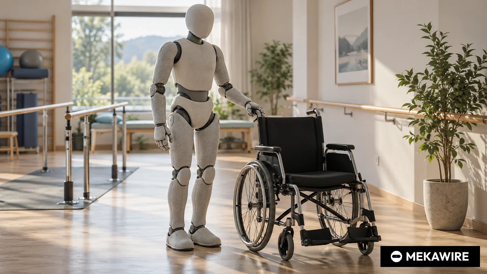 Fourier unveils GR-3, a 55-joint 'Care-bot' humanoid that takes the rehabilitation specialist into companionship and eldercare (Illustration by MEKAWIRE)