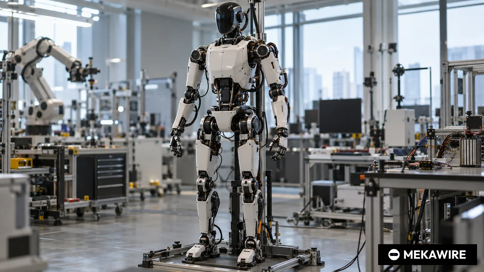 サムスン電子、2675億ウォンでレインボーロボティクス株35%を取得 CEO直轄の未来ロボット推進団を新設 (イラスト:MEKAWIRE)